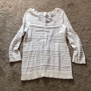 Loft Open Knit Sweater